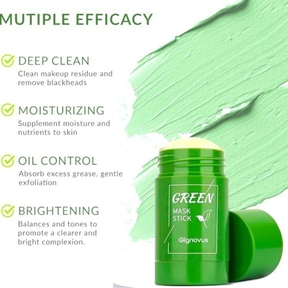 Green Tea Mask stick pack of two 1.4oz units